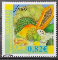 Mayotte 2001, Fruits, MNH Single Stamp - Autres - Afrique