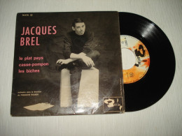 B13 / Jacques Brel – Le Plat Pays - EP – Barclay – 70 475 - Fr 1962  EX/VG - Formatos Especiales