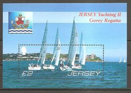 Jersey 2007 Yachting Segeln Segeljachten Gorey Regatta Michel No. Bl. 64 (1289) Sheetlet MNH Postfrisch Neuf - Jersey
