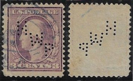 USA United States 1902/1926 Stamp With Perfin HWP By Henry W. Peabody Company From New York Lochung Perfore - Perforados