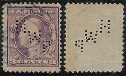 USA United States 1902/1926 Stamp With Perfin HWP By Henry W. Peabody Company From New York Lochung Perfore - Zähnungen (Perfins)