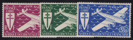 A.O.F. Poste Aérienne N°1/3 - Neuf ** Sans Charnière - TB - Unused Stamps