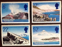 Falkland Islands Dependencies 1984 Volcanoes Birds MNH - Falkland Islands