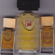 Lot De 3 Miniature Vintage De Parfum - Paco Rabanne - EDT - Pleines Sans Boite 4ml & 2x1,5 Ml - Mignon Di Profumo Uomo (senza Box)