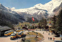 Saas Fee  Postauto   Color - Saas-Fee