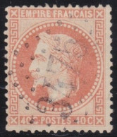 France  .  Y&T   .     31     .   O      .    Oblitéré - 1863-1870 Napoléon III. Laure