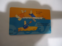 GREECE    USED   CARDS MASCOTS  OLYMPIC GAMES  ATHENS 2004 - Griekenland