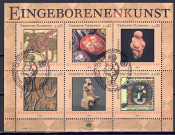 UNO Wien 2004 - Eingeborenenkunst (II), Block 18, Gestempelt / Used - Usados
