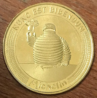 63 CLERMONT-FERRAND MICHELIN NUNC BIBENDUM MDP 2020 MÉDAILLE MONNAIE DE PARIS JETON TOURISTIQUE MEDALS COINS TOKENS - 2020