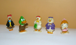 Calimero : Lot De 5 Figurines - Pagot- Vintage - Italie - Sonstige & Ohne Zuordnung