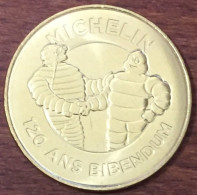 63 CLERMONT-FERRAND MICHELIN BIBENDUM MDP 2018 MÉDAILLE TOURISTIQUE MONNAIE DE PARIS JETONS TOKENS MEDALS COINS - 2018