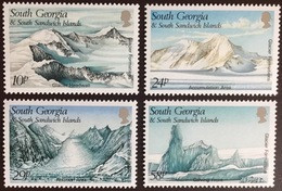 South Georgia 1989 Glacier Formations MNH - South Georgia