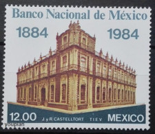 Mexico 1984, 100 Years Of Mexican National Bank, MNH Single Stamp - Mexico