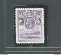 1933 Basutoland - Stanley Gibbons N. 9 - 5 Scellini Violet - MNH** - Other & Unclassified