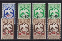 A.E.F. N°198/205 - Neuf ** Sans Charnière - TB - Unused Stamps