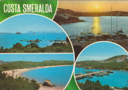 Cartolina Costa Smeralda ( Olbia ) - Vedutine - Olbia