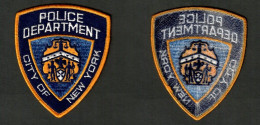 U.S.A.--- "N.Y. CITY POLICE DEPARTMENT" PATCH (AP-8) - Policia