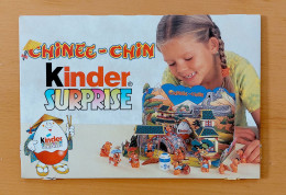 Mini Diorama Bastelbogen Chinee-Chin 2000 Ferrero Belgique - Andere & Zonder Classificatie