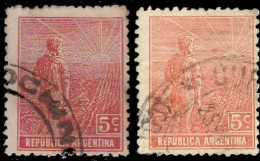 Argentine 1911. ~ YT 165 (par 2) - Paysan - Used Stamps