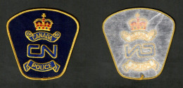 CANADA.--- "C.N. POLICE" PATCH (AP-9) - Policia