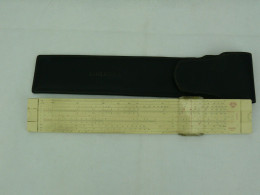 Vintage LOGAREX 27602-II Exponent Slide Rule TISON D'OR Czechoslovakia #2269 - Altri & Non Classificati