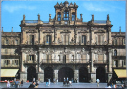 SPAIN SPAGNE CASTILLA SALAMANCA TOWN HALL SQUARE POSTKARTE TARJETA POSTAL POSTCARD ANSICHTSKARTE CARTE POSTALE CARTOLINA - Segovia