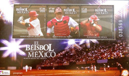 Mexico 2010, Baseball In Mexico, MNH S/S - Mexico