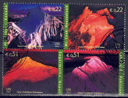 UNO Wien 2002 - Jahr Der Berge, Nr. 363 - 366 Zd., Gestempelt / Used - Used Stamps