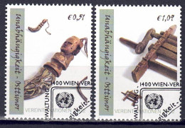 UNO Wien 2002 - Unabhängigkeit Osttimors, Nr. 361 - 362, Gestempelt / Used - Usati
