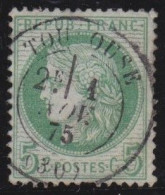 France  .  Y&T   .     53       .   O      .    Oblitéré - 1871-1875 Cérès