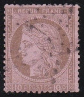 France  .  Y&T   .     54       .   O      .    Oblitéré - 1871-1875 Ceres