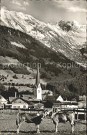 72348982 Fischen Allgaeu Kirche Mit Nebelhorn Fischen - Fischen