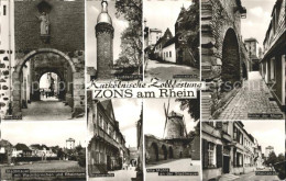 72348890 Zons Zollfestung Rheintor Juddenturm Rheinstr Hinter Der Mauer Stadtmau - Dormagen