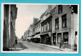 * Vlissingen (Zeeland - Nederland) * (nr 30 - E 654) Fotokaart, Carte Photo, Walstraat, Patates Frites, US Lollies, Old - Vlissingen