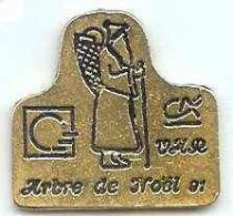 @@ Père Noel CREDIT AGRICOLE DU VAR Arbre De Noel 1991 @@ba108a - Banken