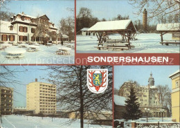 72348317 Sondershausen Thueringen HO-Gaststaette Zum Possen Schloss Possenturm   - Sondershausen