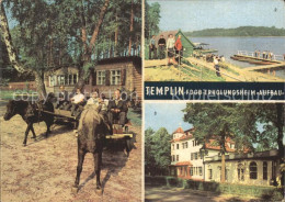 72348281 Templin FDGB-Erholungsheim Aufbau Ausfahrt Ponys Lissy Fips  Templin - Templin