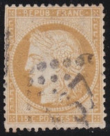 France  .  Y&T   .     59       .   O      .    Oblitéré - 1871-1875 Cérès