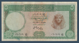 Egypt - 1963 - 5 Pounds - Pick-39 - Sign. #11 - Refay - V.F. - As Scan - Egypte