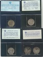 Yugoslavia 1983-1989  Commemorative Coins In Original Pack. - Jugoslavia