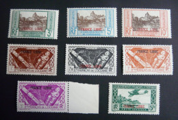 OCEANIE -  Lot 8 Timbres Entre 140 Et 147    -  Neuf  * / **  -   TTB - Altri & Non Classificati