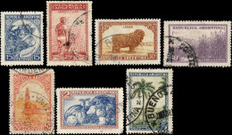 Argentine 1935. ~ YT 375/82 - Productions (7 V) - Ungebraucht