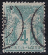 France  .  Y&T   .     63   (2 Scans)         .     O      .     Oblitéré - 1876-1878 Sage (Typ I)