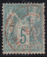 France  .  Y&T   .     64   (2 Scans)         .     O      .     Oblitéré - 1876-1878 Sage (Typ I)