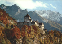 72346669 Vaduz Schloss Mit Wappen Residenz Des Fuersten Von Liechtenstein Vaduz - Liechtenstein