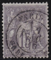 France  .  Y&T   .     66      .     O      .     Oblitéré - 1876-1878 Sage (Typ I)