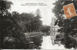 95 - Saint-Martin-du-Tertre - Château De Franconville La Pièce D'eau ** CPA ** - Saint-Martin-du-Tertre