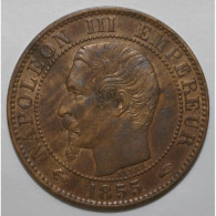 GADOURY 152 - CINQ CENTIMES 1855 A Paris TYPE NAPOLEON III Ancre - SUP - KM 777 - 5 Centimes