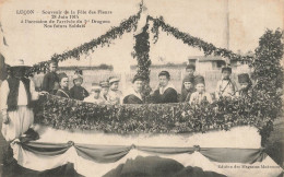 Luçon , Lucon * Souvenir De Fête Des Fleurs 28 Juin 1914 Occasion Arrivée 1er Régiment Dragons , Nos Futurs Soldats ! - Lucon