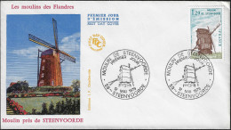 France 1979 Y&T 2042. Moulin De Steenvoorde, Moulin Des Flandres. FDC - Molinos